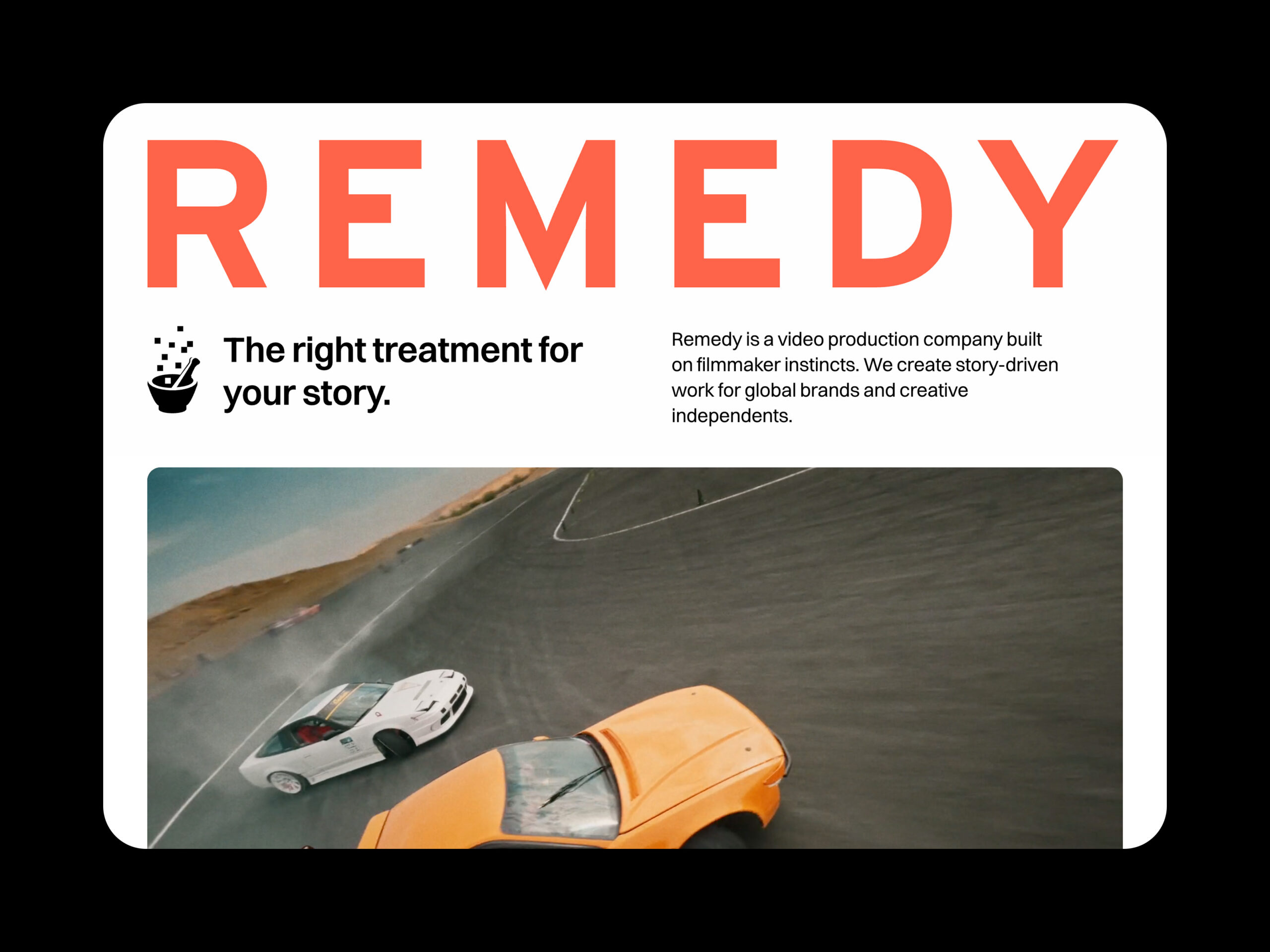 Remedy homepage